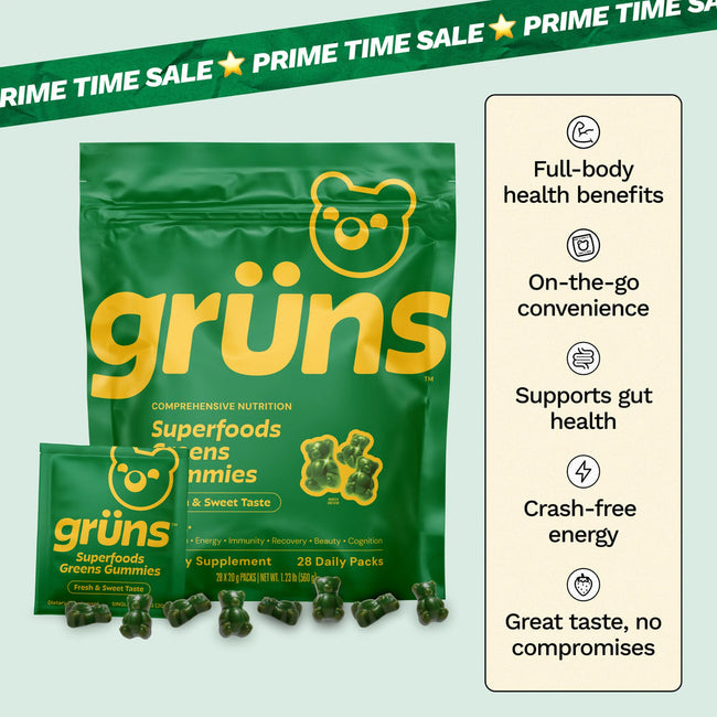 Grüns Superfood Gummies Hover Image